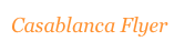 Casablanca Flyer